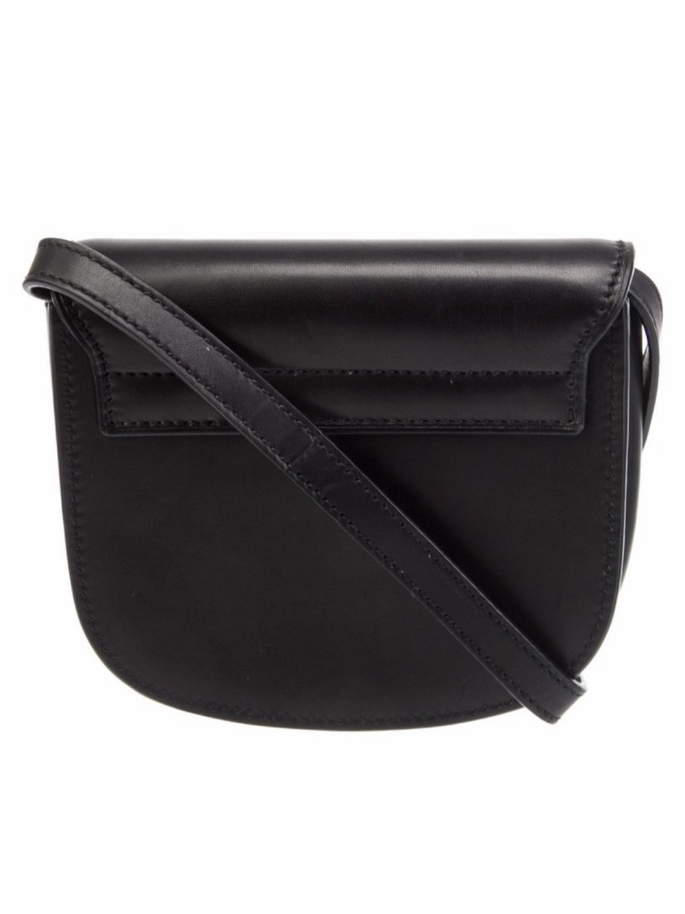 Saint Laurent Black Leather Mini Kaia Crossbody - Picture 13 of 16